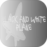 黑白纸飞机,飞行