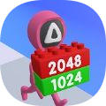 2048积木跑,跑酷游戏