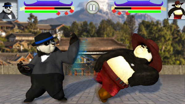 Master Ninja Panda- 3D Kungfu Fighting（熊猫3D功夫格斗）
