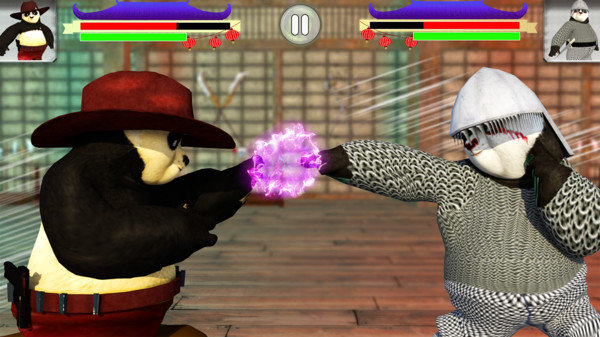 Master Ninja Panda- 3D Kungfu Fighting（熊猫3D功夫格斗）