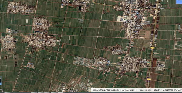 谷歌乡村卫星高清地图