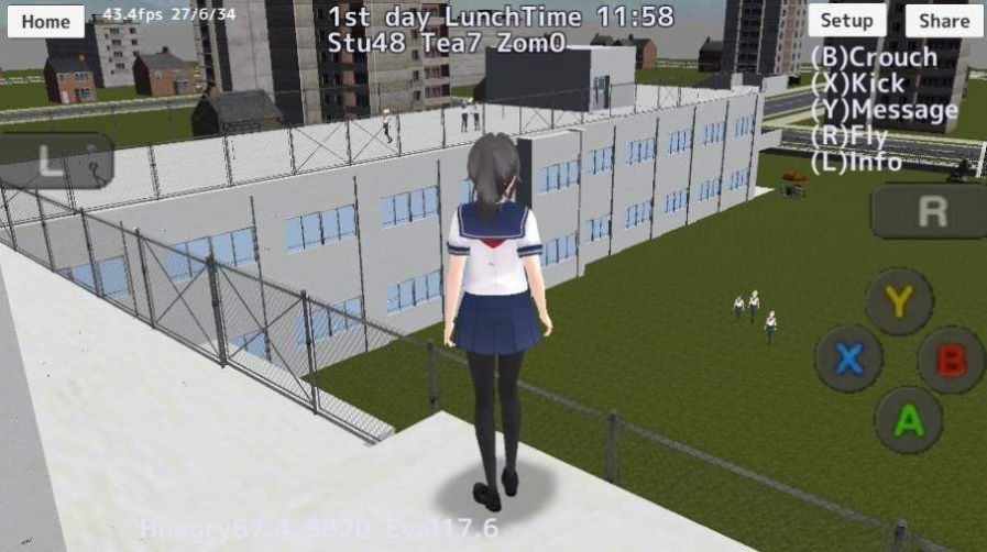 SAKURA SchoolSimulator（僵尸校园模拟器）