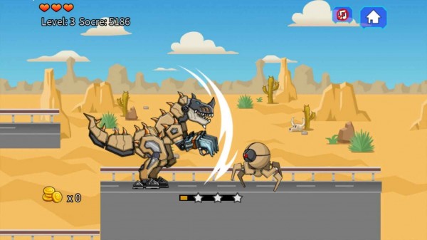 沙漠霸王龙机器人