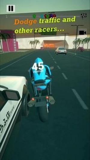 真实摩托车模拟赛3D