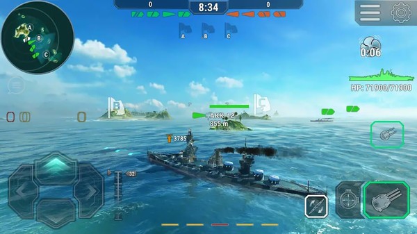 海战之战舰模拟对战