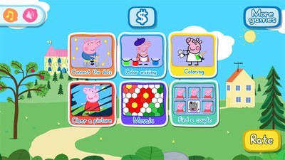 小猪佩奇主题乐园游戏app