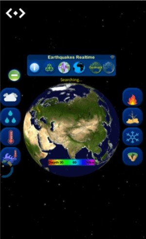 3D全球模拟天气表
