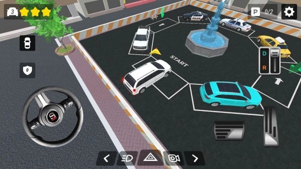 3D平面停车场