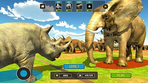 动物王国战场模拟3D