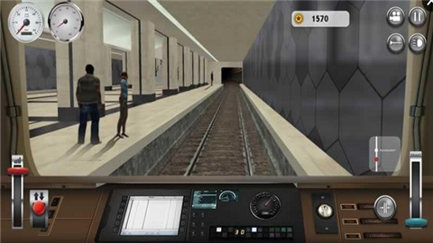 模拟地铁
