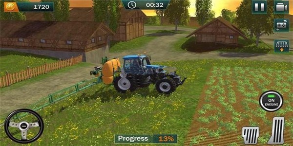 现代农业模拟器大拖拉机