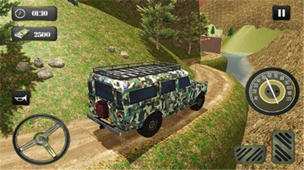 陆军卡车越野模拟器