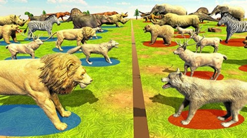 动物王国战场模拟3D