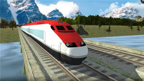 欧洲大陆模拟火车