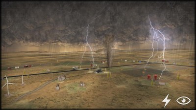龙卷风摧毁城市3D