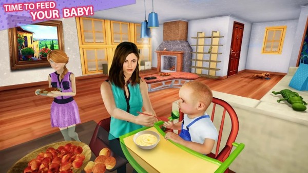 单亲妈妈模拟生活游戏app