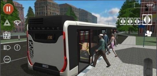 公共交通模拟车