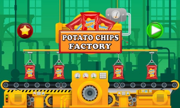 薯片制作工厂
