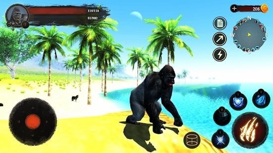 大猩猩挑战模拟