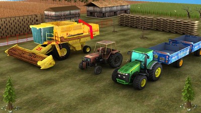 3D农业小麦拖拉机模拟器旧版免费下载