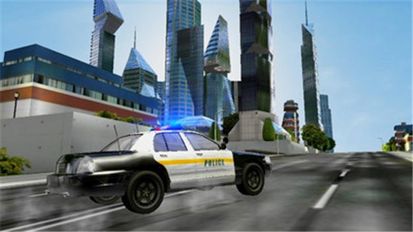 警车驾驶游戏3D
