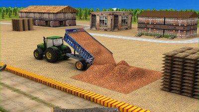 3D农业小麦拖拉机模拟器