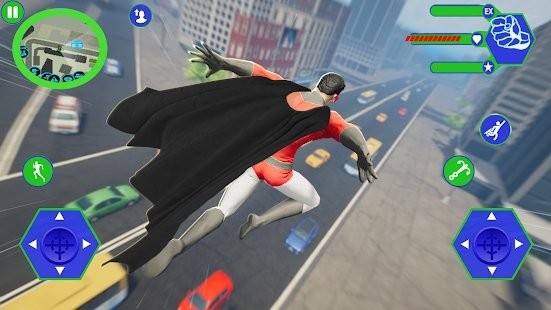 飞行超级英雄宠物救援3D