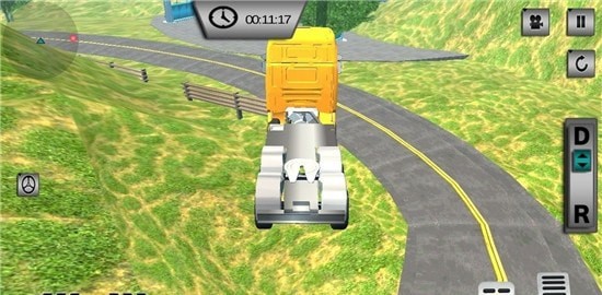 油罐卡车模拟运输