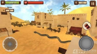 模拟沙漠巨蟒