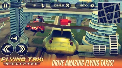 飞行出租车模拟器游戏app
