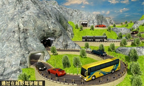 越野客车爬坡3D2024最新版