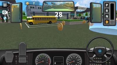 巴士停车驾驶模拟器
