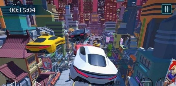 未来城市破坏模拟