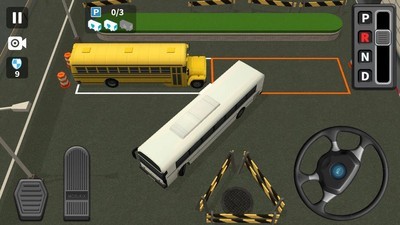巴士停车驾驶模拟器