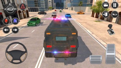 警车模拟3D