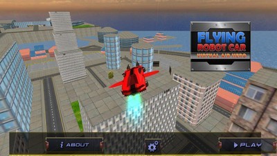 飞行机器人汽车模拟器游戏官方版