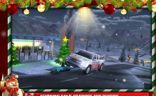 圣诞老人汽车驾驶模拟器