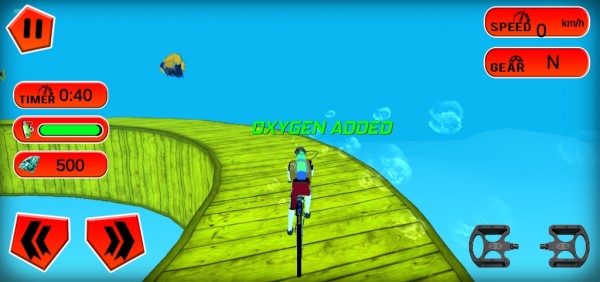 水下自行车模拟器