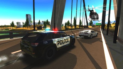 城市警察巡逻模拟