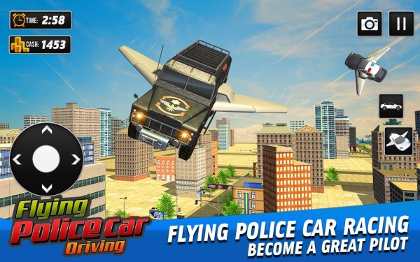 飞行警车机器人最新版手机游戏下载
