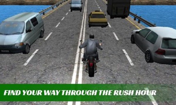 公路摩托车骑手