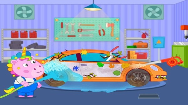 儿童洗车