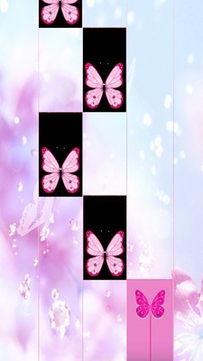 蝴蝶钢琴块