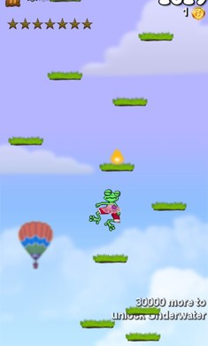 青蛙跳伞