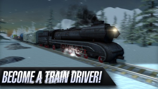 火车司机驾驶火车模拟器