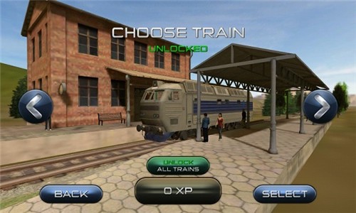 模拟火车司机3D