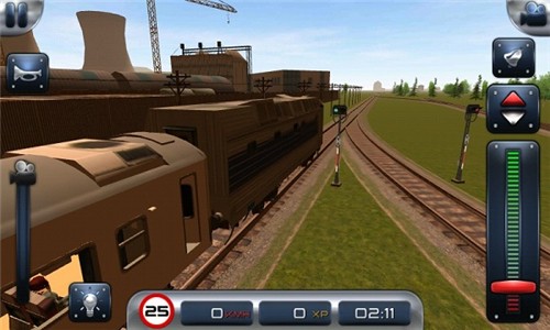 模拟火车上坡驱动器